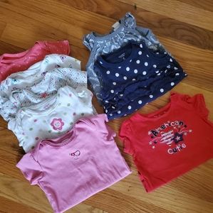 Lot of 6 Month Baby Girl Onsies